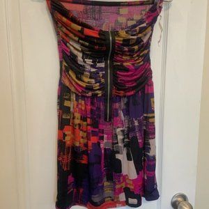 Multi-Color Mini Dress (Unknown Brand)